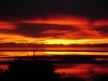 Sunrise Golden Bay, foretelling a severe southerly storm